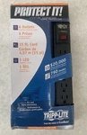 Tripp Lite TLP615B 790 Joules 6-OUTLET 15' Cord Black Surge Protector. Fixed Price $27.99.