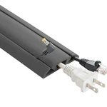 Ut Wire 3-CHANNEL Cord Protector & Concealer For Floor 5 Ft Dark Grey. Fixed Price $29.13.