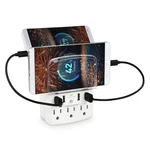 3 Outlet Wall Mount Surge Protector With Usb Ports, 4.8 Amp Charging. Fixed Price $27.05.