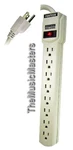 Outlet Surge Protection Power Strip On/off Switch Safety Circuit Breaker 1875W. Fixed Price $15.99.