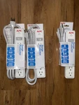 Lot Of 3 Apc Surge Protectors - (2) 6 , (1) 2.5. Fixed Price $30.00.