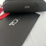 Tumi Mens Travel Accesory Cord Case Black Ballistic Nylon Bnwt. Fixed Price $33.00.