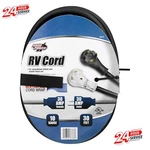 Coleman Cable 95707508 Black 10/3 Stw Amp Rv Extension, Heavy Duty, Waterproof. Fixed Price $55.99.