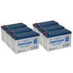 Power-sonic 12V, 7AH, F2 Terminal Replaces Minuteman PRO500E, PRO500IE 6 Pack. Fixed Price $109.99.