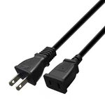 (9.8FT/3M) Usa Outlet Saver Power Extension Cord Cable 125V 10A 2-PRONG Out.... Fixed Price $19.86.