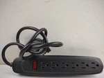 6 Outlet Surge Protector Power Strip Mountable Extension Cord DX-S114201. Fixed Price $30.00.