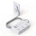 1PC Power Strip 1.5M Extension Cord 4 Usb Type Charging Hub - New. Fixed Price $25.73.