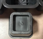Mainstays Black Plastic Bed Risers 4 Pack Raises For Storage Dorm Home. Fixed Price $15.00.