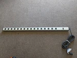 Wiremold 16 Outlets, 120 Volts, Amps 15' Cord, Power Strip UL402BD. Fixed Price $106.00.