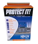 Tripp Lite It! 3-OUTLET Surge Protector W/ Desk Clamp & 2 Usb Ports. Fixed Price $49.99.