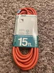 Coleman Cable 266 16-3 Set 15 Ft. Sjtw Orange. Fixed Price $17.90.