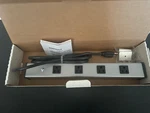 Legrand Wiremold 4 Outlet 15 Amp Compact Power Strip 6 Ft Cord Rotated 90 Degree. Fixed Price $39.95.