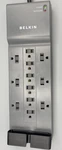 Belkin BE112230-08 12-OUTLET Surge Protector Power Strip 1800W Wall Mount. Fixed Price $16.49.