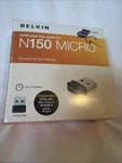 Belkin N150 Micro Usb Wifi Adapter. Fixed Price $7.99.