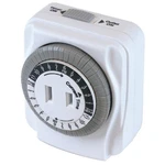 Powerzone TNI24111 Electromechanical Timer, 15 A, 125 V, 1875 W, 1-OUTLET, Hr. Fixed Price $17.66.