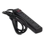 Milspec Outlet Power Strip With 6' Cord, Black. Fixed Price $27.35.
