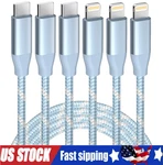 Pack Usb Fast Charger Cable Type Pd Cord To For Iphone 11 12 13 14 Pro Max. Fixed Price $7.99.