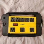 Noma 8-OUTLET Power Bar Built In Cord Storage & Circuit Breaker(read Description. Fixed Price $21.50.