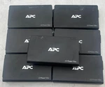 Lot Of 7 Apc C2 Two Outlet Wall Mount Power Filter 120V, 12A. Fixed Price $100.00.