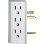 16-PRIME Wire & Cable White 15A Electric 6-OUTLET Space Saver Power Tap PB801020. Fixed Price $94.89.