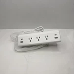 Jgstkcity Desk Clamp Power STRIP,40W Total Fast Usb Ports - 40W, White. Fixed Price $17.85.