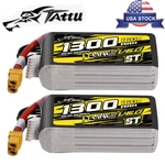 2X Tattu 1300MAH 6S 160C 22.2V R-line Version 6.0 St Lipo Battery With XT60 Plug. Fixed Price $72.18.