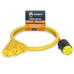 L5-30 Triple 5-15R Generator Power Cord Adapter, By Journeyman 30A 15.... Fixed Price $41.00.