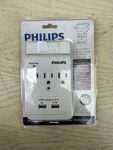 Philips Surge Protector Outlet 2 Usb Wall Tap Charger 300 Joules. Fixed Price $13.50.