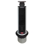 Mini Pull Up In-desk Centers Ac Power, Usb Charging Electriduct. Fixed Price $42.50.