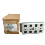 Indoor 4-PORT 10/100/1000 Base-t Gas Tube CAT6 Surge Protector RJ45 Jacks Usa. Fixed Price $148.32.