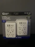 Commercial Electric Ce 10 In Surge Wall Tap Usb Ports 2-PACK Outlet Plugs. Fixed Price $15.00.