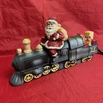 Vtg Seasons Bright #25 Santa Express 6 Outlet Power Strip With Decorative Cover. Fixed Price $15.75.
