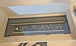 Byrne Multi-outlet Charging Black 3-POWER 2-USB Ports 2-BLANK Hardwire #9508. Fixed Price $124.95.