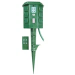 Master Electrician SP-039 6 Outlet Stake With Remote Control. Fixed Price $54.46.