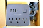 Tessan Power Strip With Usb Charger 2-PACK TPM01-US 3 Outlets Ports. Fixed Price $18.00.