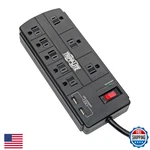 Tripp Lite 8-OUTLET Surge Protector Power Strip Usb Charging 8FT Cord 1200J. Fixed Price $54.29.