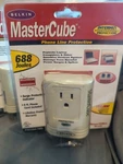 2 Belkin Mastercube Surge Phone Protector F5C594-TEL 688 Joules Portable Compact. Fixed Price $18.99.