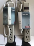 New Two (2) Belkin F9P609-03 Outlets Power Strip. Fixed Price $9.99.