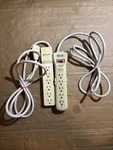 Belkin 106001-08R Outlet Surge Protector With Ft Cord & Tripp-lite Lot Of 2. Fixed Price $38.00.
