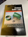 N3R Green Metal 75-150W PAR38 Outdoor Bullet Lampholder Powder Coated. Fixed Price $32.50.