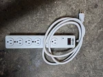 Tripp Lite TLM606HJ Outlets 1340 Joules Surge Suppressor With Metal Housing. Fixed Price $25.00.