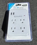 Aduro Surge Multi Charging Station With 4 Outlets & Dual Usb Ports. Fixed Price $17.00.