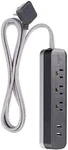 Globe Electric Surge Protector 6FT Power Strip 3 Outlet 2 Usb Grey. Fixed Price $18.10.