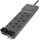 Belkin BE112234-08 Home/office 12-OUTLETS Surge Suppressor, Ft Cord. Fixed Price $29.99.