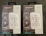 Monster 6-OUTLET Wall Tap Plug With Surge Protector For Home Set Of 2. Fixed Price $18.00.