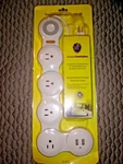 National Standard Power Strip With 4 Ac Outlets 2 Usb Ports Surge Protector. Fixed Price $24.99.