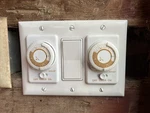 Indoor 24HR Mechanical Wall Timer Switch White Manual Override 59745WD New. Fixed Price $8.69.