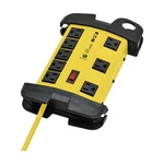 Heavy Duty 8 Outlet Surge Protector 3900 Joules 25FT Cord Osha Compliant Yellow. Fixed Price $118.90.