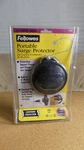 Fellowes Round Portable Surge Protector Laptop Computer & Modem 99039. Fixed Price $24.95.