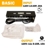 Apc AP9550 Rack Pdu Basic 1U 20A 120V L5-20P (11)5-15. Fixed Price $41.01.